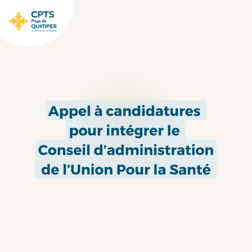 Visuel appel à candidatures pour intégrer le CA de l'UPS